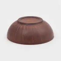 Салатник &laquo;Гладь&raquo;, 800 мл, 17.5&times;5.5 см, красная глина