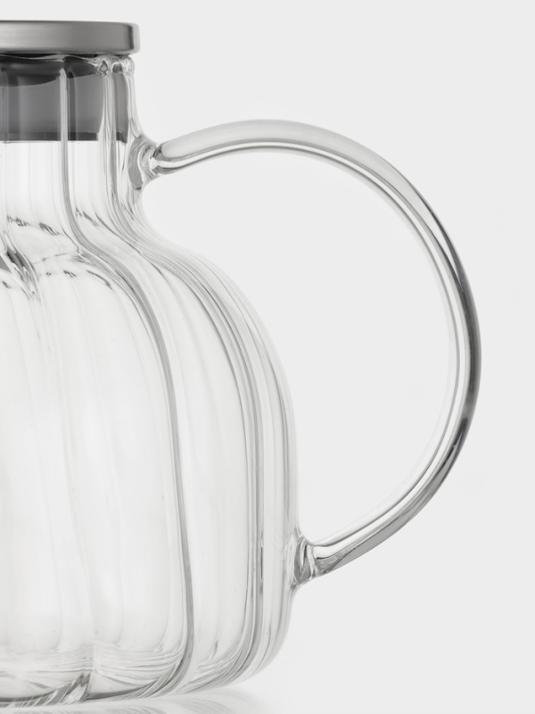 Чайник заварочный с металлической крышкой и металлическим фильтром Чайник заварочный с металлической крышкой и металлическим фильтром "Свик" 600 мл 17х11см