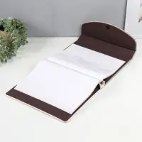 Фотоальбом на 400 фото 10х15 см "Стиль" кожзам, бело-серый 5х28х34 см