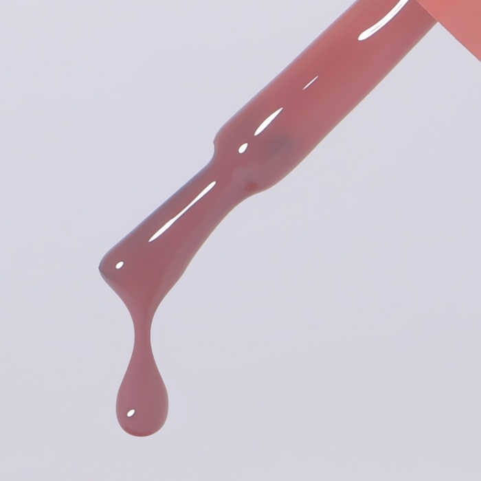 Гель лак для ногтей «GENTLE», 3-х фазный, 10 мл, LED/UV, цвет нюдовый (6)