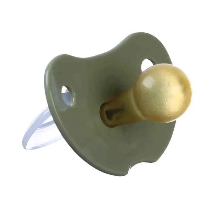 Соска - пустышка латексная классическая &laquo;Облачко&raquo;, от 3 мес., зелёная