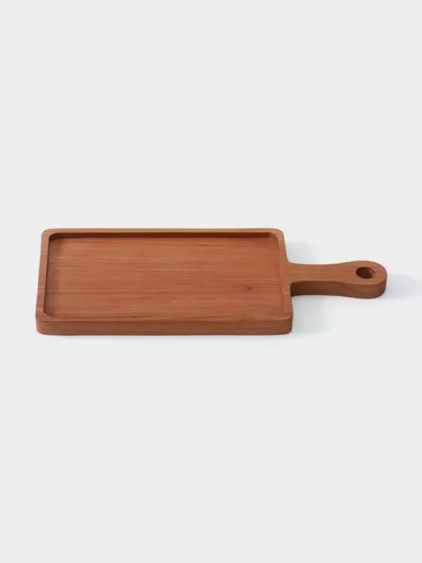 Блюдо, 35&times;15&times;1.5 см, тиковое дерево
