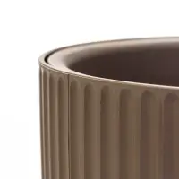 Кашпо со вставкой 3,7 л d22 см h20 см РАМОНА серый