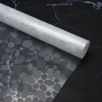 Коврик противоскользящий Доляна &laquo;Пузыри&raquo;, 30&times;90 см, прозрачный