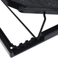 Охлаждающая подставка для ноутбука-планшета 35&times;24 см, 2 вентилятора, USB, кабель в комплекте