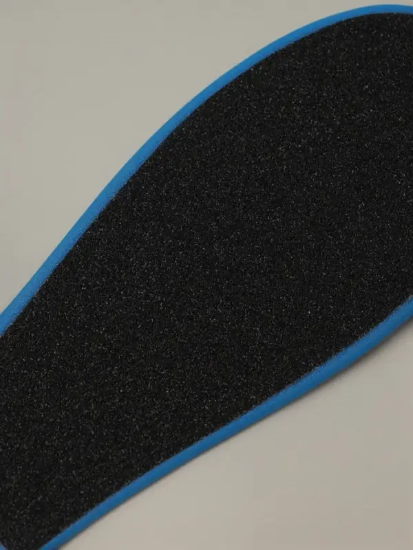 Пилка для пяток, наждачная, двусторонняя, 23.5 см, МИКС