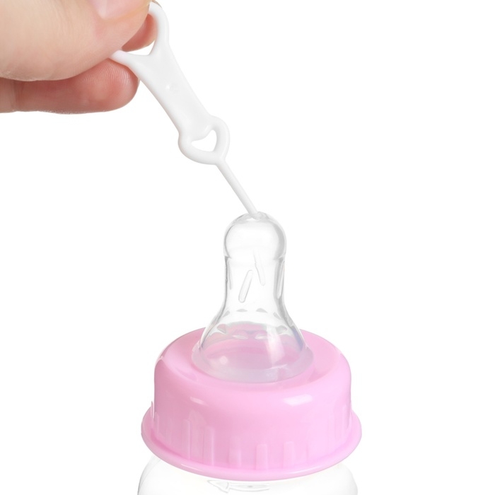 Бутылочка для кормления, 60 мл, +3 мес., цвет МИКС (фасовка по 3шт) Бутылочка для кормления, 60 мл, +3 мес., цвет МИКС (фасовка по 3шт)