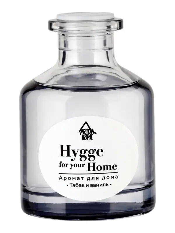 Диффузор ароматический с палочками Hygge Home Табак и ваниль, 50 мл
