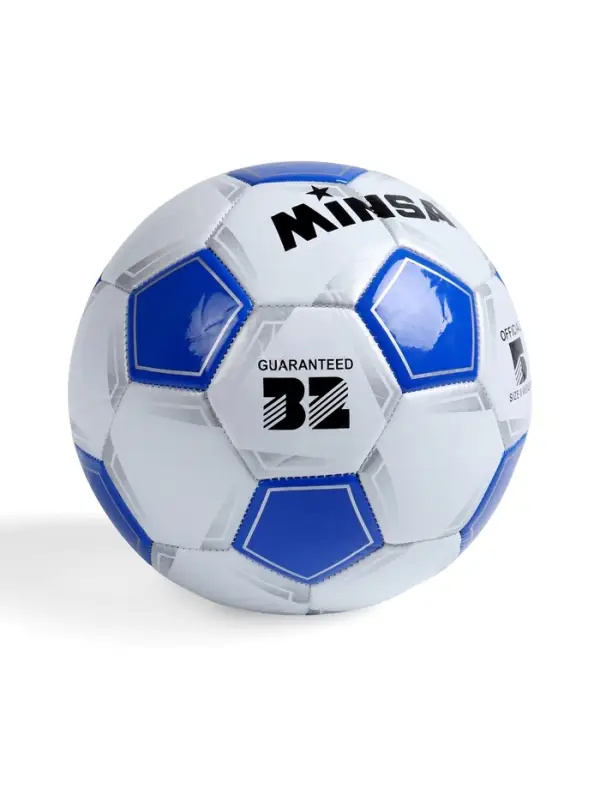 Футбольный мяч MINSA Classic, машинная сшивка, 32 панели, р. 5, TPU