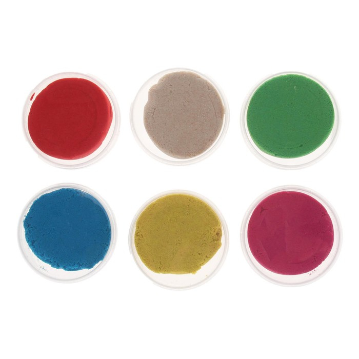 Космический песок, в наборе 6 шт. по 150 г, МИКС Космический песок, в наборе 6 шт. по 150 г, МИКС