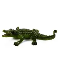 Садовая фигура из полистоуна &laquo;Крокодил&raquo;, 35&times;15&times;7 см, Greengo