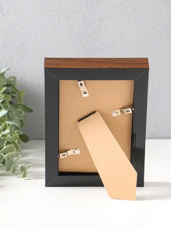 Фоторамка пластик 10х15 см "Прованс" тёмно-коричневый 19х13,7х3 см