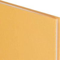 Бизнес-тетрадь А5,80л,7БЦ мат.лам,тон.бл,кл, Attache Bright colours желтый