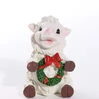 Фигурка полистоун &laquo;Румяная овечка&raquo;, 5&times;4.5&times;6 см, МИКС