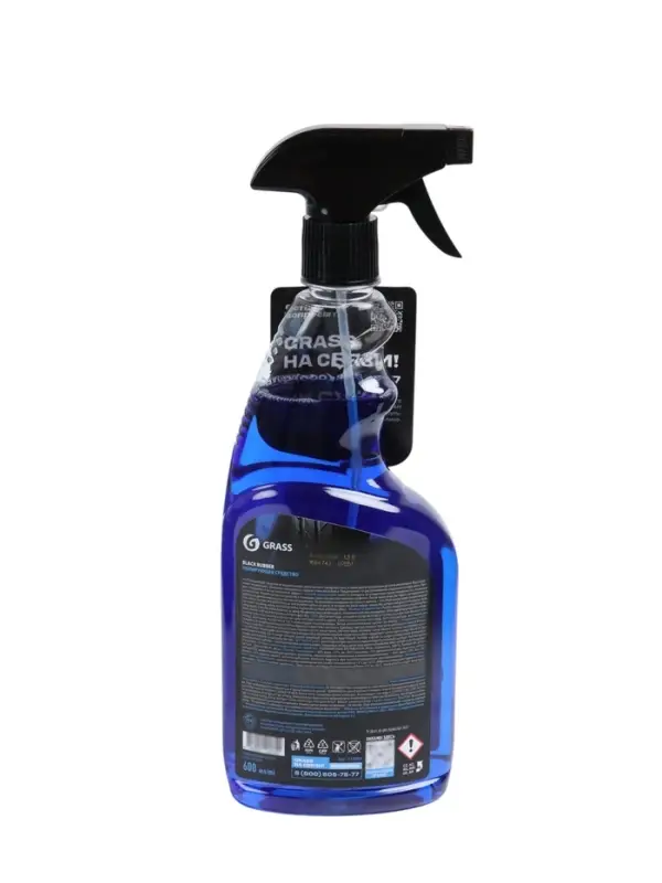 Полироль для шин Grass Black Rubber, триггер, 600 мл