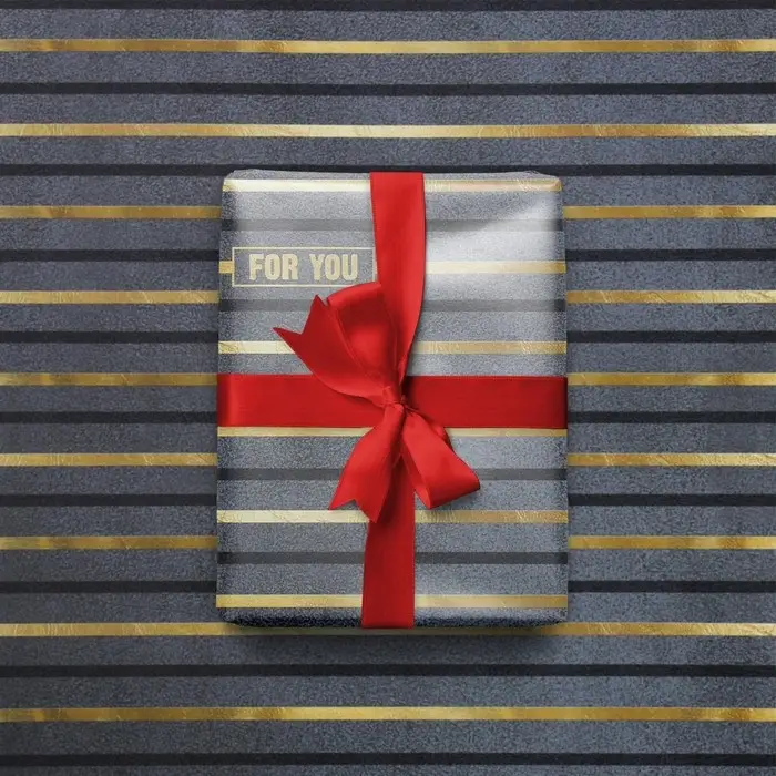 Бумага упаковочная глянцевая &laquo;For you&raquo;, 60 х 90 см