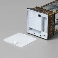 Фигура светодиодная фонарь "Снеговик", 21х8,5х8,5 см, AAAx3, Т/БЕЛЫЙ