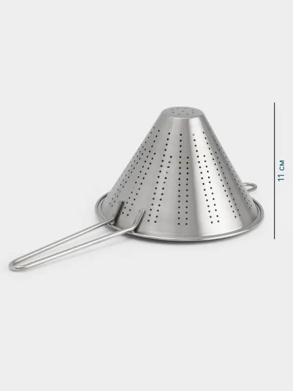 Дуршлаг конический Hanna Kn&ouml;vell, d=18 см, нержавеющая сталь