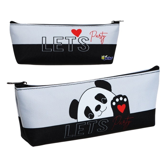 Пенал мягкий, 1 отделение, 80 х 190(225) х 40 мм, объёмный, ПМО 32-20 Panda 70689 Пенал мягкий, 1 отделение, 80 х 190(225) х 40 мм, объёмный, ПМО 32-20 Panda 70689