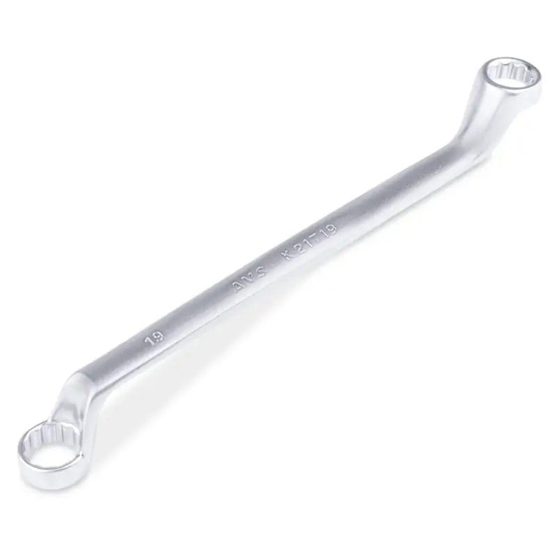 Ключ гаечный накидной изогнутый (17х19 мм) AVS K21719