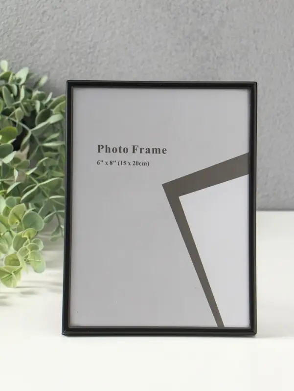 Фоторамка металл на 1 фото 15х20 см Фоторамка металл на 1 фото 15х20 см "Классик" чёрная 1,5х15,8х20,8 см