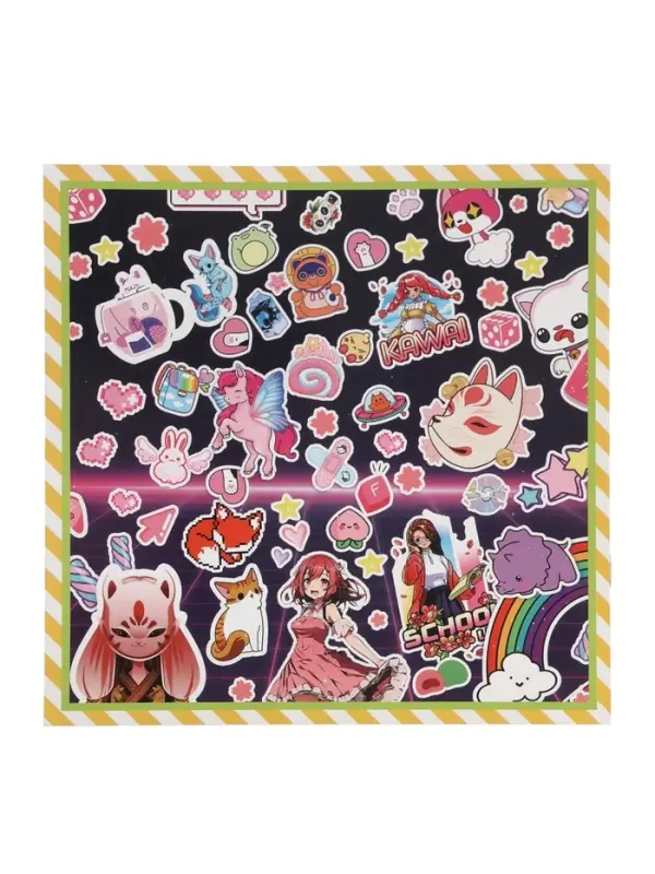 Наклейки «Стикербук. Аниме», 8 стр., 500 стикеров Наклейки «Стикербук. Аниме», 8 стр., 500 стикеров