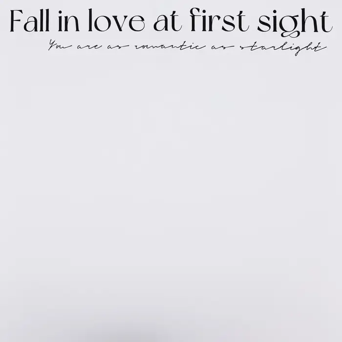 Пленка для цветов матовая, «Любовь», 58×58 см, белый Пленка для цветов матовая, «Любовь», 58×58 см, белый