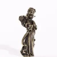 Фигурка декоративная &laquo;Ангел - молитва&raquo;, металл, 2.3&times;1.4&times;4.8 см
