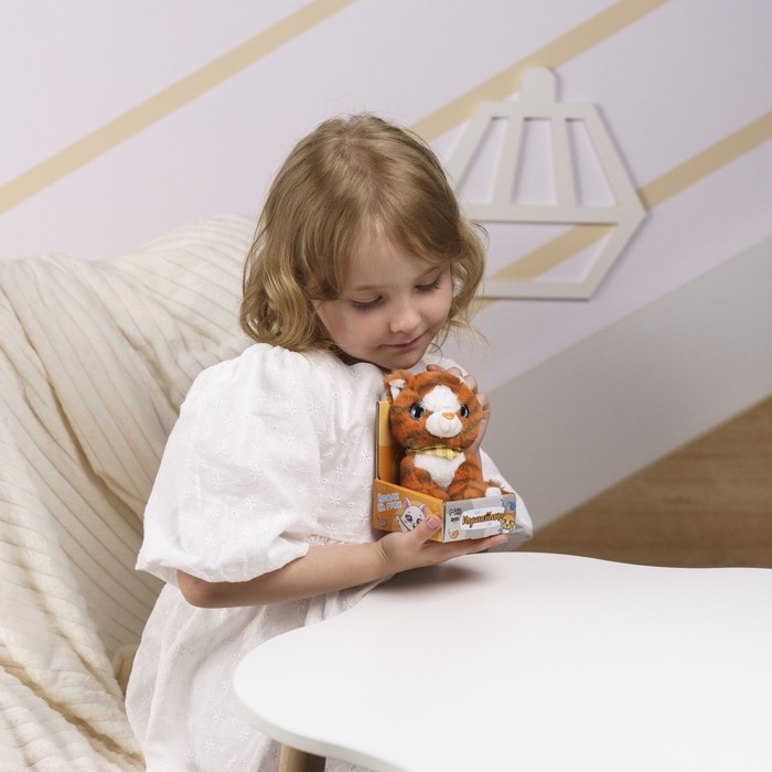 Мягкая игрушка  Мягкая игрушка "Котик" рыжий