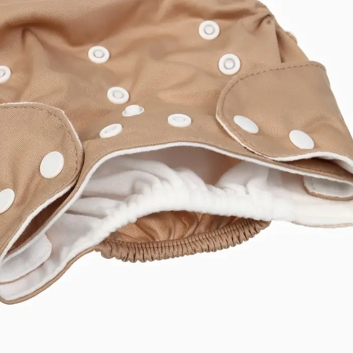 Многоразовый подгузник Крошка Я &laquo;Львенок&raquo;, 3-15 кг, коричневый