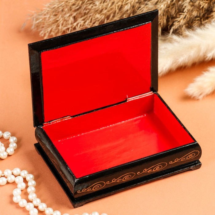 Шкатулка «Закат», 10×14 см, лаковая миниатюра Шкатулка «Закат», 10×14 см, лаковая миниатюра