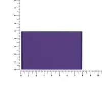 Лейбл из ПВХ Dzeta, XL, фиолетовый