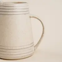 Молочник SL Home &laquo;Райяс&raquo;, 1.3 л, 16.5&times;13&times;18 см, керамика, бежевый