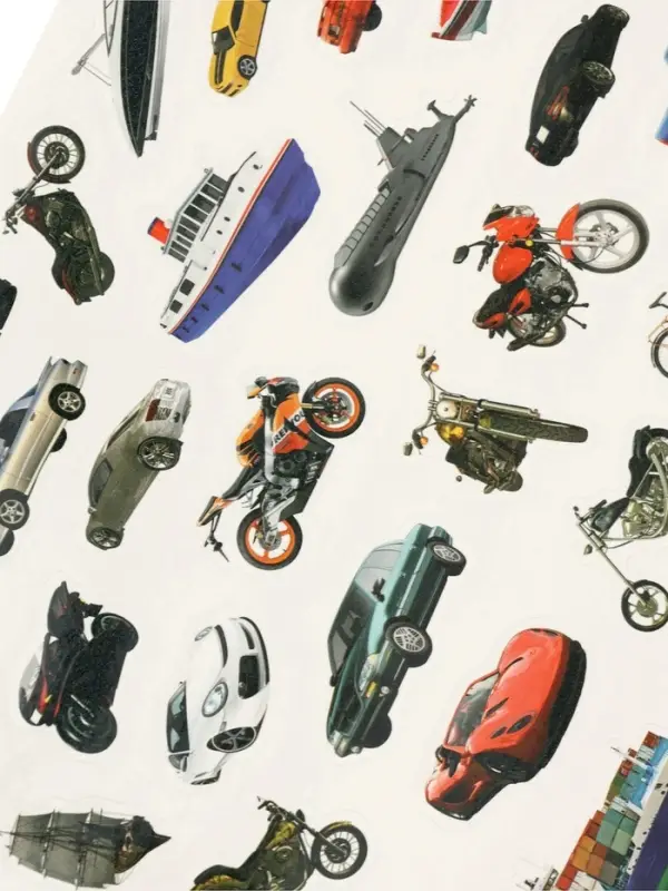 All Types Of Vehicles Sticker Book 250 Stickers For Kids