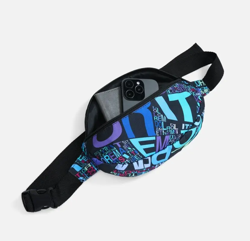 Сумка поясная Bolsana с задним карманом с печатью на заказ