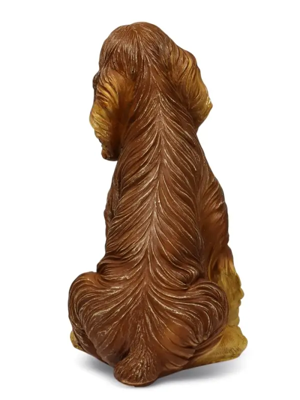 Садовая фигура из полистоуна &laquo;Собака Спаниель&raquo;, 33&times;21&times;25 см