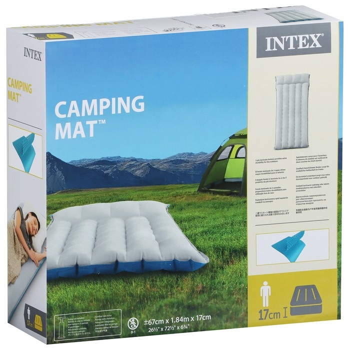 Матрас Camping, 67 х 184 х 17 см, 67997 INTEX Матрас Camping, 67 х 184 х 17 см, 67997 INTEX