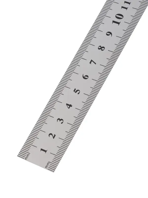 Линейка измерительная ЛОМ, металлическая, 300 мм