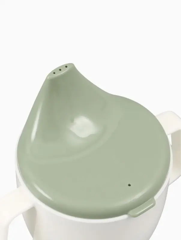 Поильник детский с твёрдым носиком, с ручками, 200 мл., &laquo;Дино&raquo;