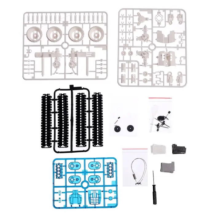 Электронный конструктор &laquo;Марсоход&raquo;, 4WD, работает от воды с солью