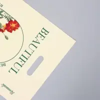 Пакет полиэтиленовый с вырубной ручкой "Сад" 30 х 40 см 60 мкм