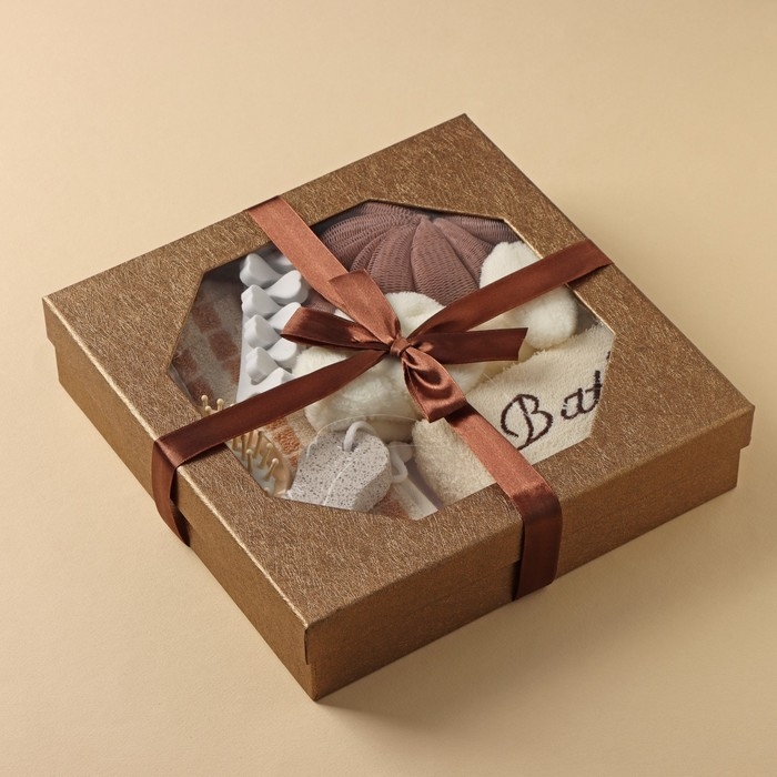 Набор банный, 7 предметов (3 мочалки, повязка на голову, расчёска, разделитель для пальцев, пемза), цвет МИКС Набор банный, 7 предметов (3 мочалки, повязка на голову, расчёска, разделитель для пальцев, пемза), цвет МИКС