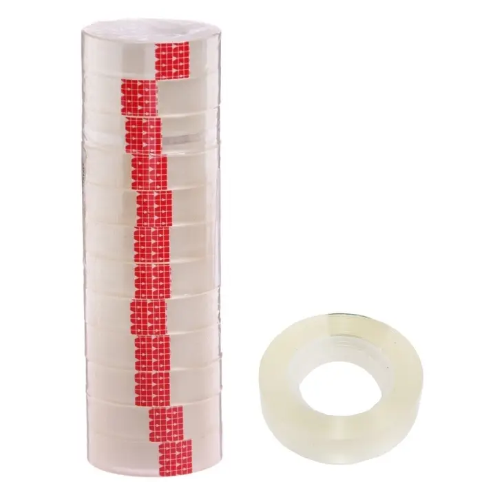 Клейкая лента 12 мм &times; 21 м, прозрачная