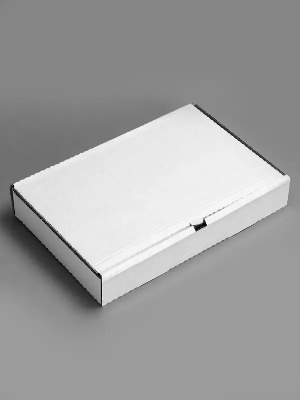 Коробка для пирога и пиццы, белая, 39&times;25&times;6 см