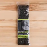Мочалка банная длинная &laquo;Букле&raquo;, мужская, объёмная, 40&times;11 см