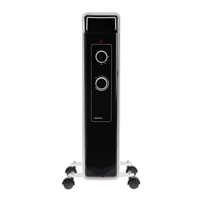 Обогреватель Centek CT-6221-5, масляный, напольный, 1000 Вт, 12.5 м², 5 секций, бело-чёрный Обогреватель Centek CT-6221-5, масляный, напольный, 1000 Вт, 12.5 м², 5 секций, бело-чёрный