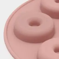 Форма для шоколада Доляна &laquo;Пончики&raquo;, силикон, 15.5&times;1.3 см, 7 ячеек, МИКС