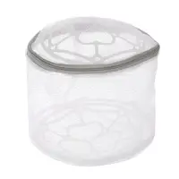 Мешок для стирки белья тм VETTA, цилиндр, на замке, пластик, полиэстер, d15х16h см