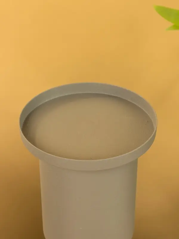 Подсвечник на 1 свечу текстурный "Графитовый" 10,5х10,5х19 см