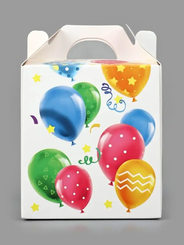 Упаковка для кондитерских изделий под 1 капкейк &laquo;Подарок для тебя&raquo;, 9&times;9&times;10 см